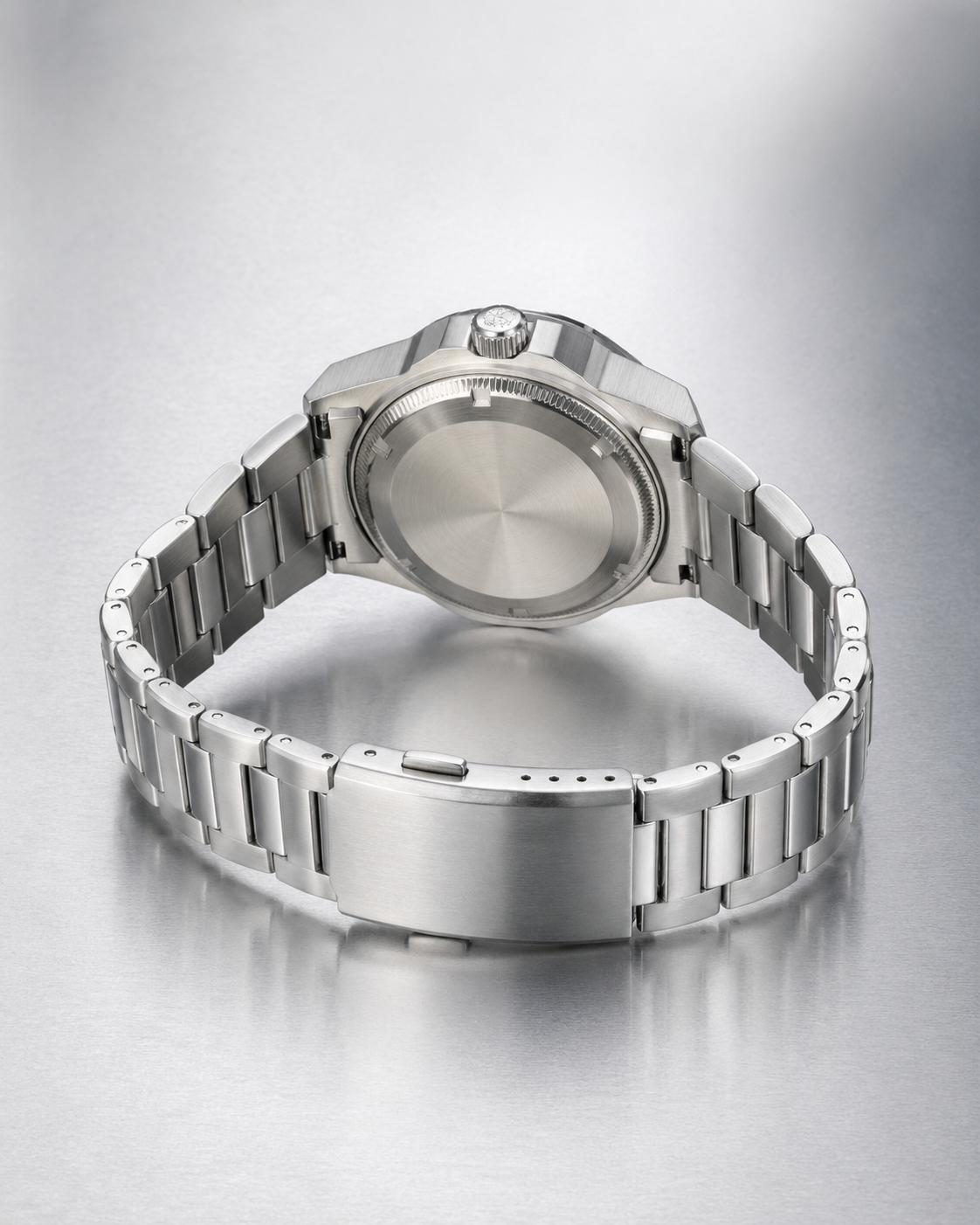 Poedagar Premium Men’s Watch – Blue Dial Silver Chain - Image 4